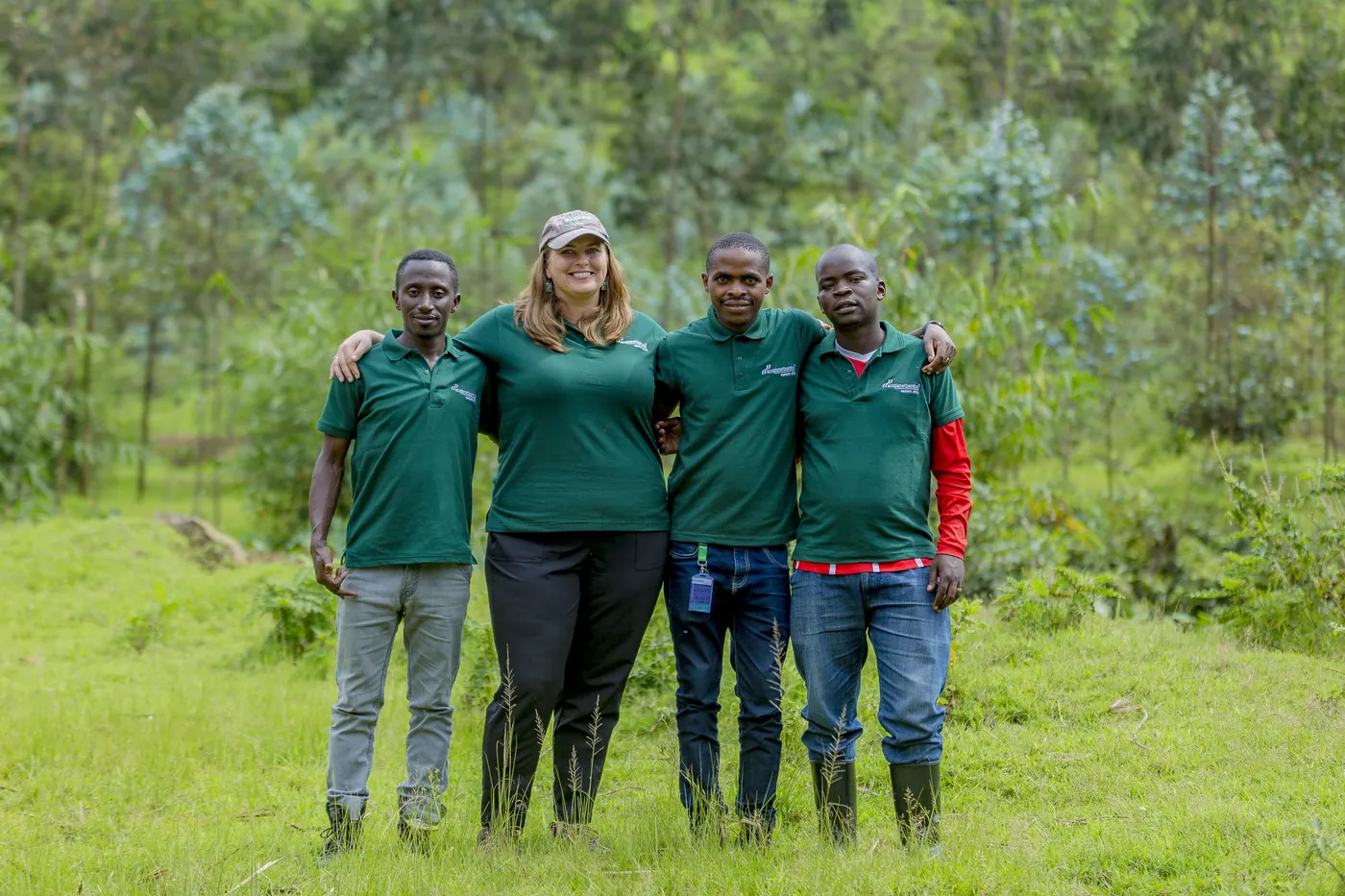 An EcoPlanet team in the field